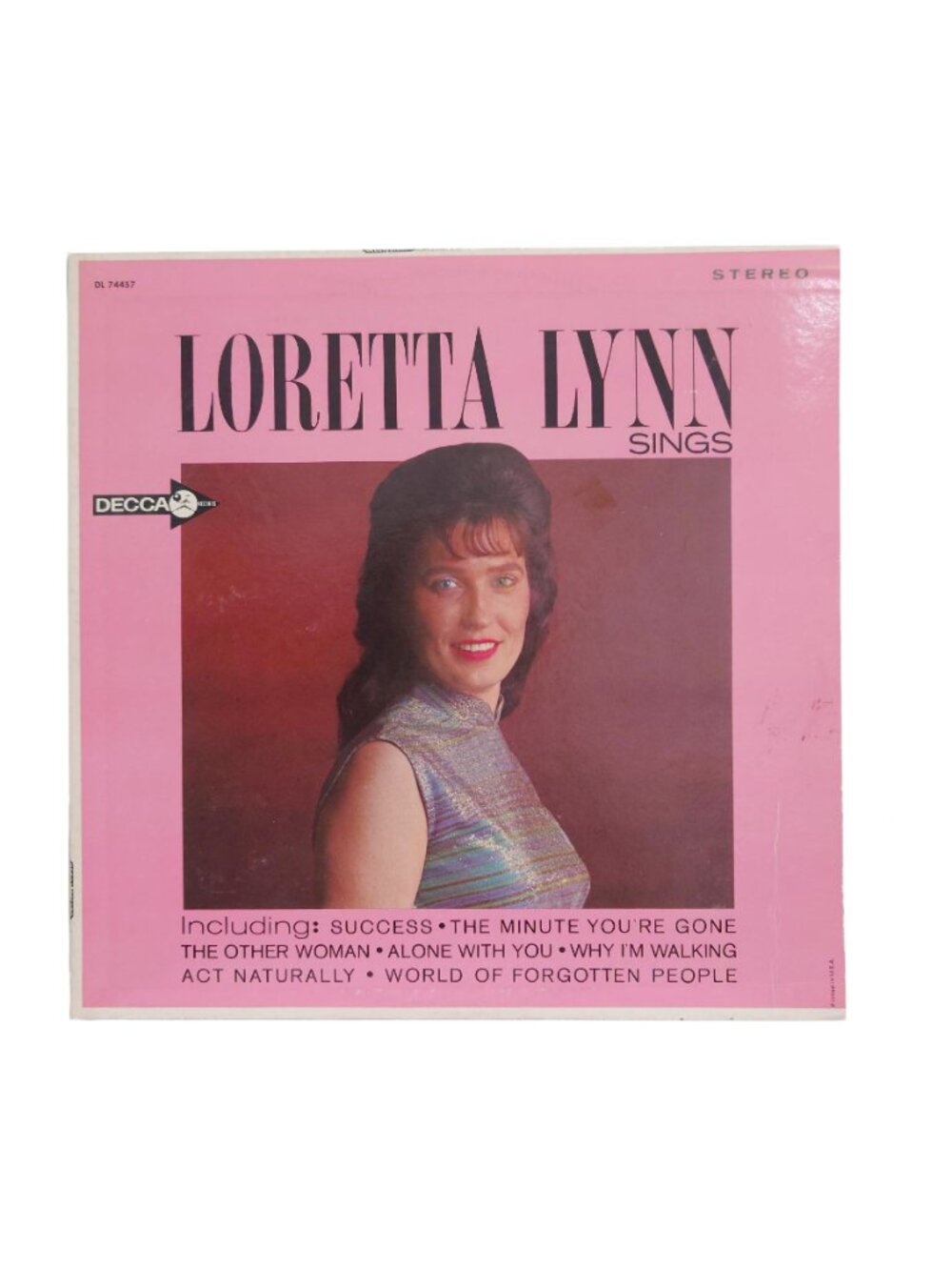 Loretta Lynn Sings Debut Album Vinyl Record